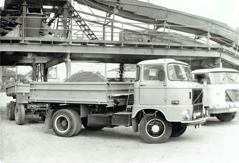 Historischer Kiesabbau in Immelborn